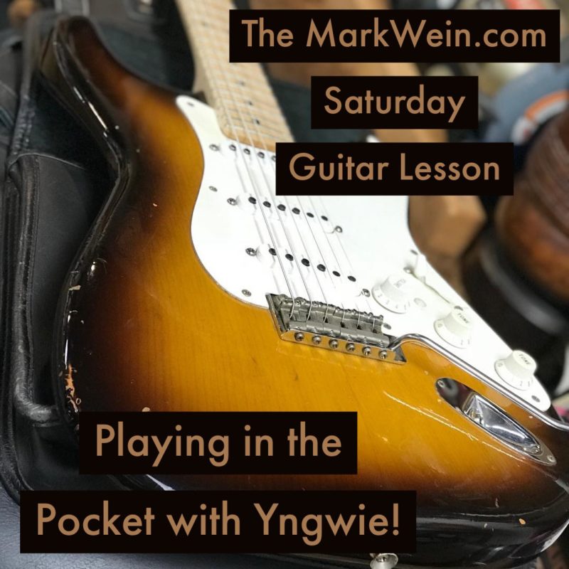 Playing in the Pocket with Yngwie!
