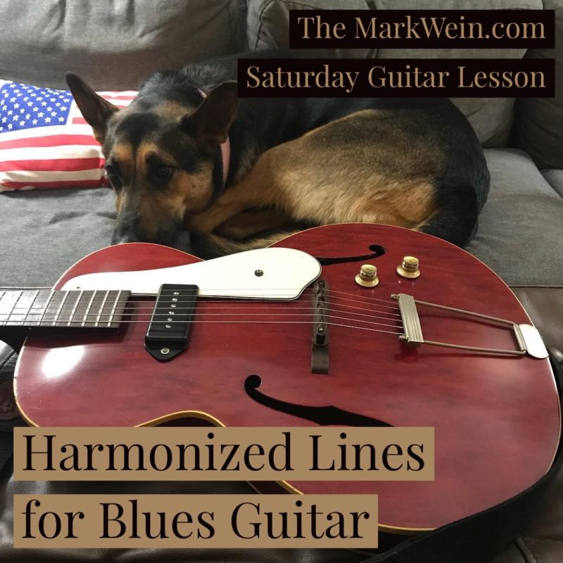 Harmonized Lines for Blues Guitar