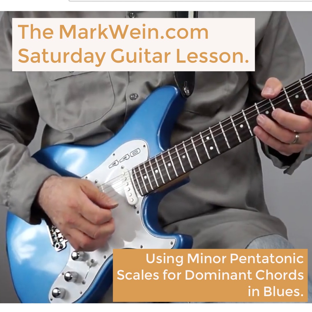 Using Minor Pentatonic Scales for Dominant Chords in Blues