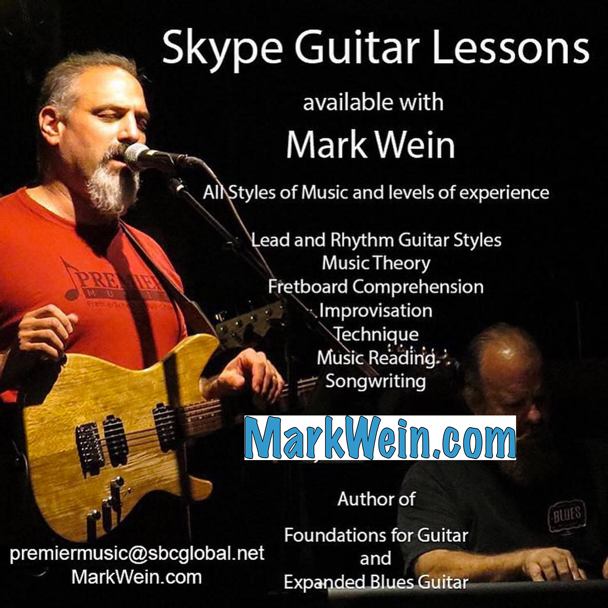 Skype Guitar Lessons Available!