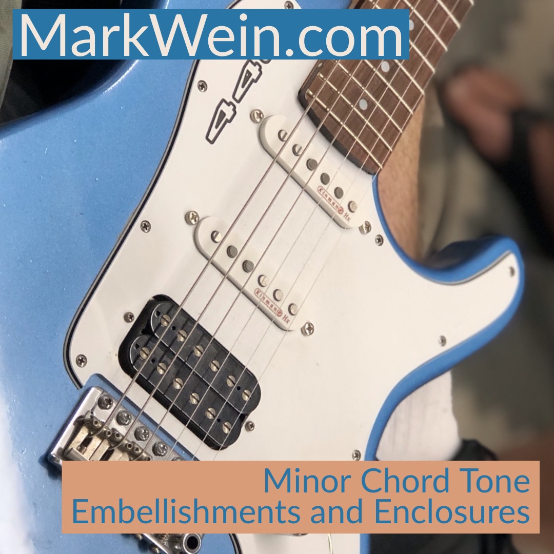 Minor Chord Tone Embellishments and Enclosures